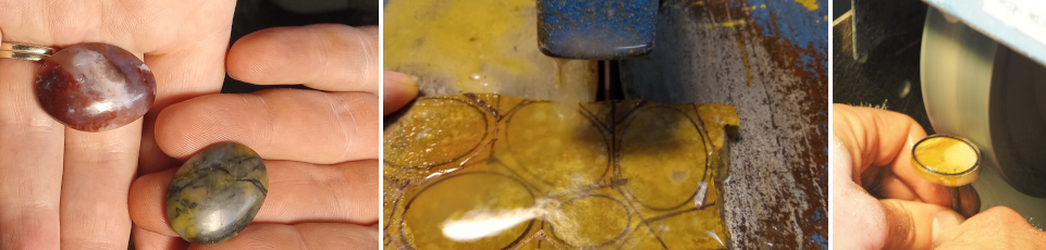 Gemstone trimming and polishing
