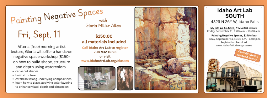 Paint Negative Spaces with Gloria Miller Allen