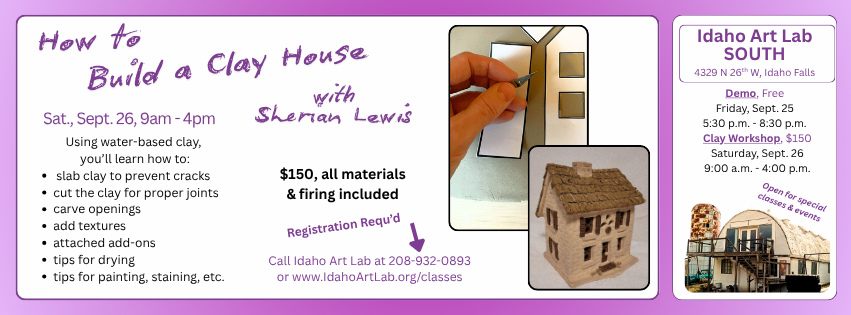 Build A Clay House with Sherian Lewis
